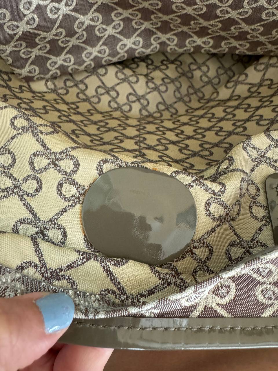 ANYA HINDMARCH Ribbon Printed Canvas Tote bag