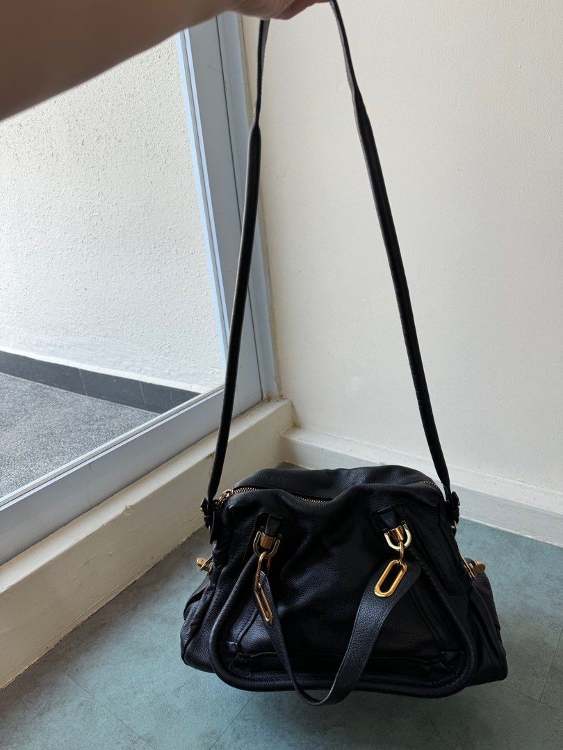 CHLOE Paraty Bag in Medium Black