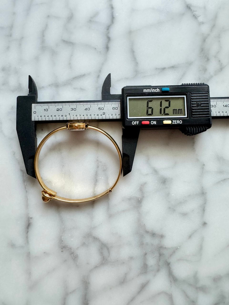 SEIKO Vintage Atlas Roman Numeral Gold-Tone Bangle Quartz Watch (Super RARE!)