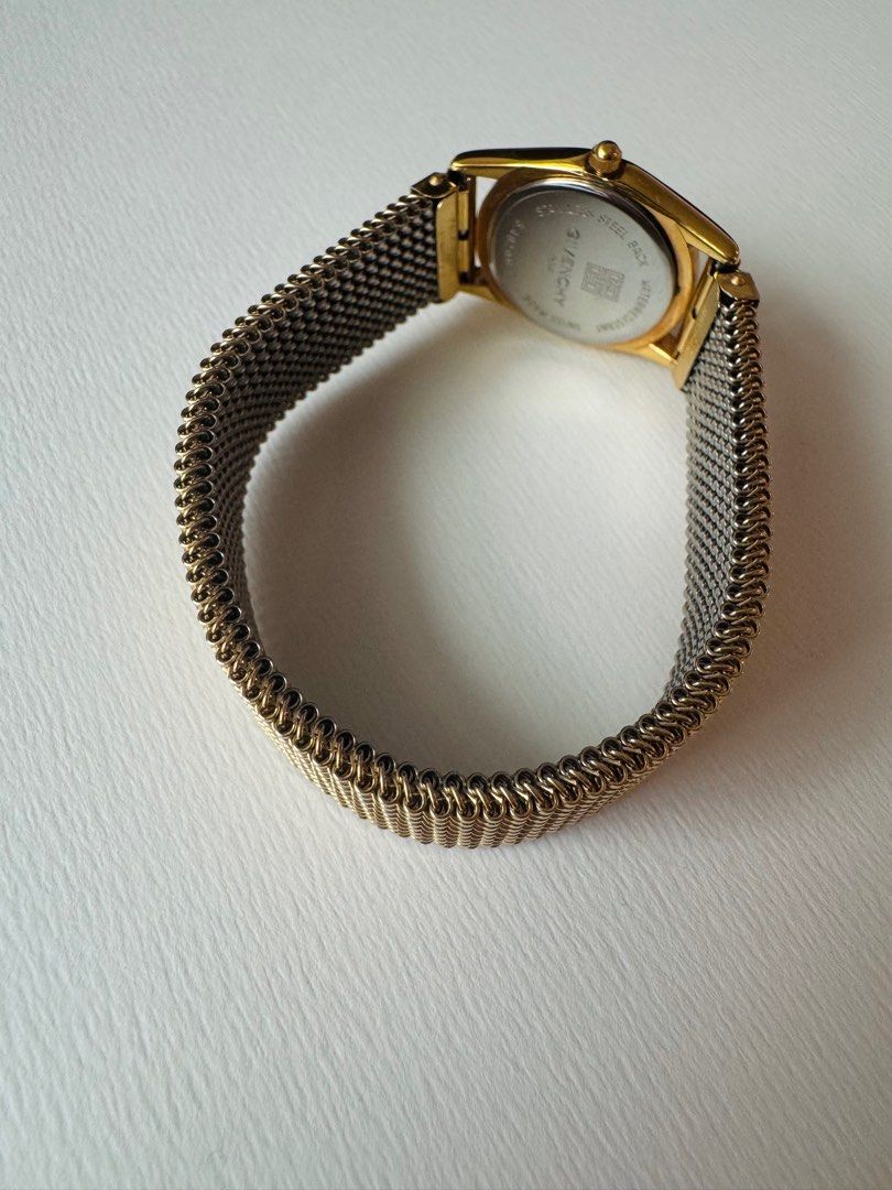 GIVENCHY Vintage Gold-Tone Mesh Bracelet Ladies Watch (Super RARE!)