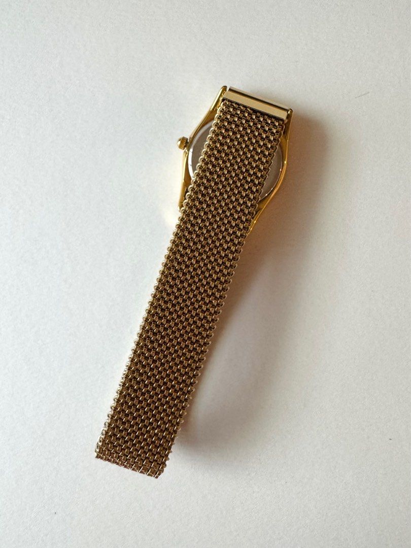 GIVENCHY Vintage Gold-Tone Mesh Bracelet Ladies Watch (Super RARE!)