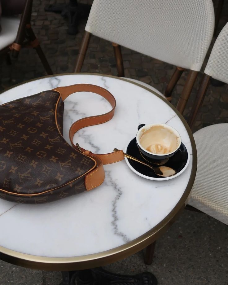 LOUIS VUITTON Monogram Croissant Hobo Bag in MM Size (2005 France Edition)