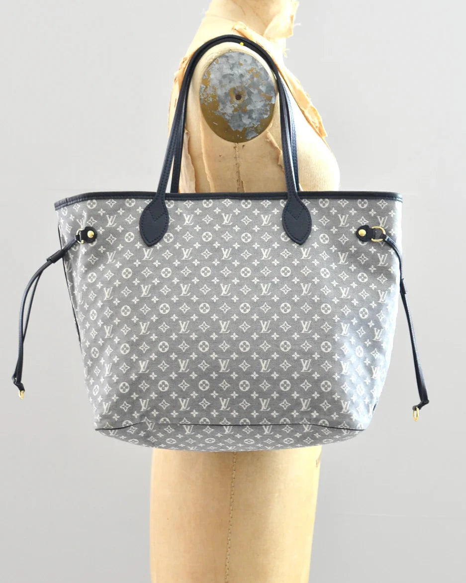 LOUIS VUITTON Monogram Idylle Neverfull MM - Encre