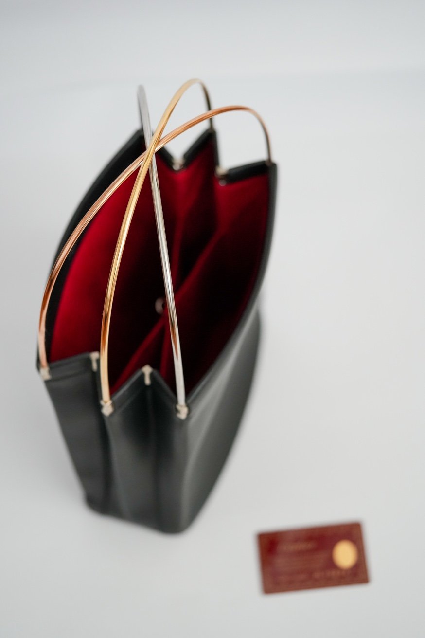 Cartier Trinity bag hardware tri-gold handle