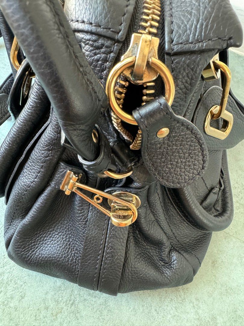 CHLOE Paraty Bag in Medium Black