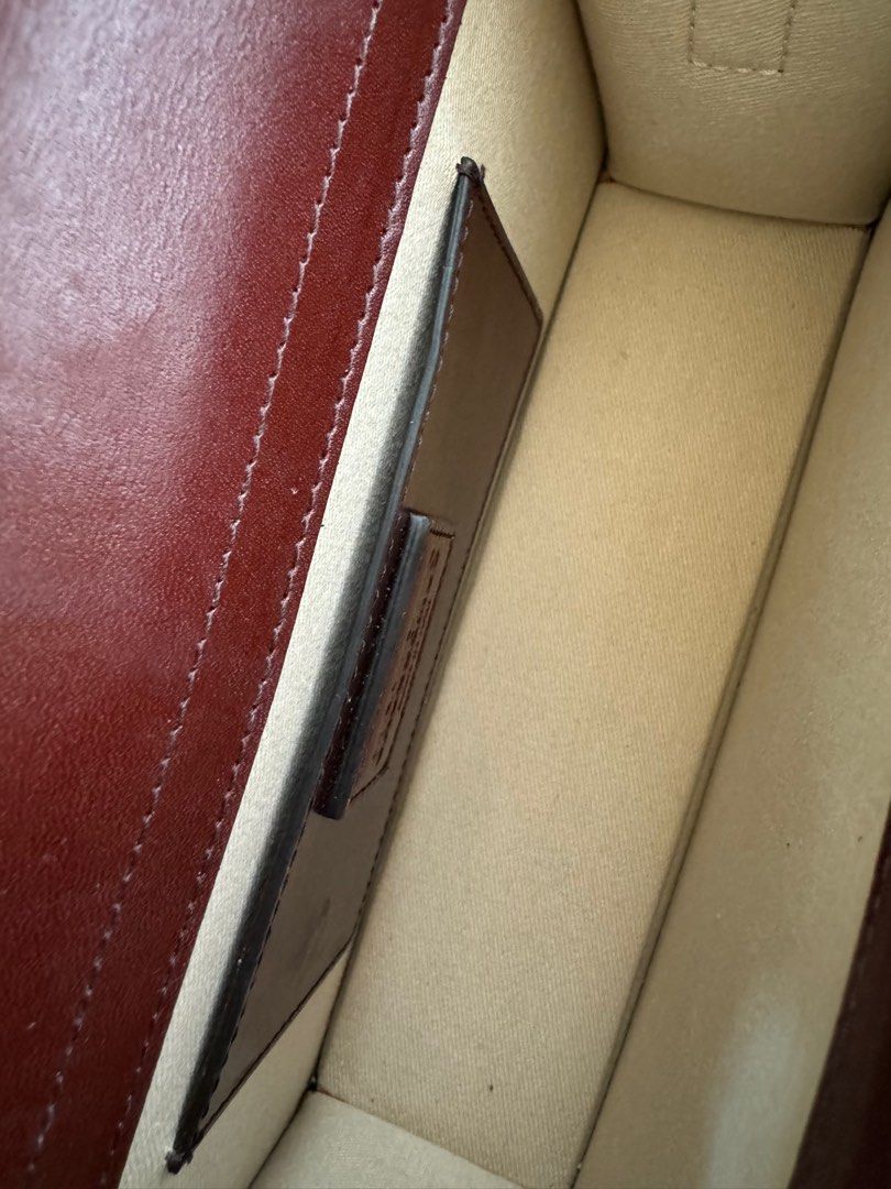 JACQUEMUS Le Grand Bambino Crossbody Bag in Brown Calf Leather
