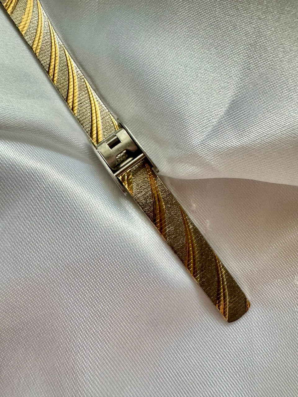 CYMA Golden Sun Vintage Gold Swirl Ladies Quartz Watch