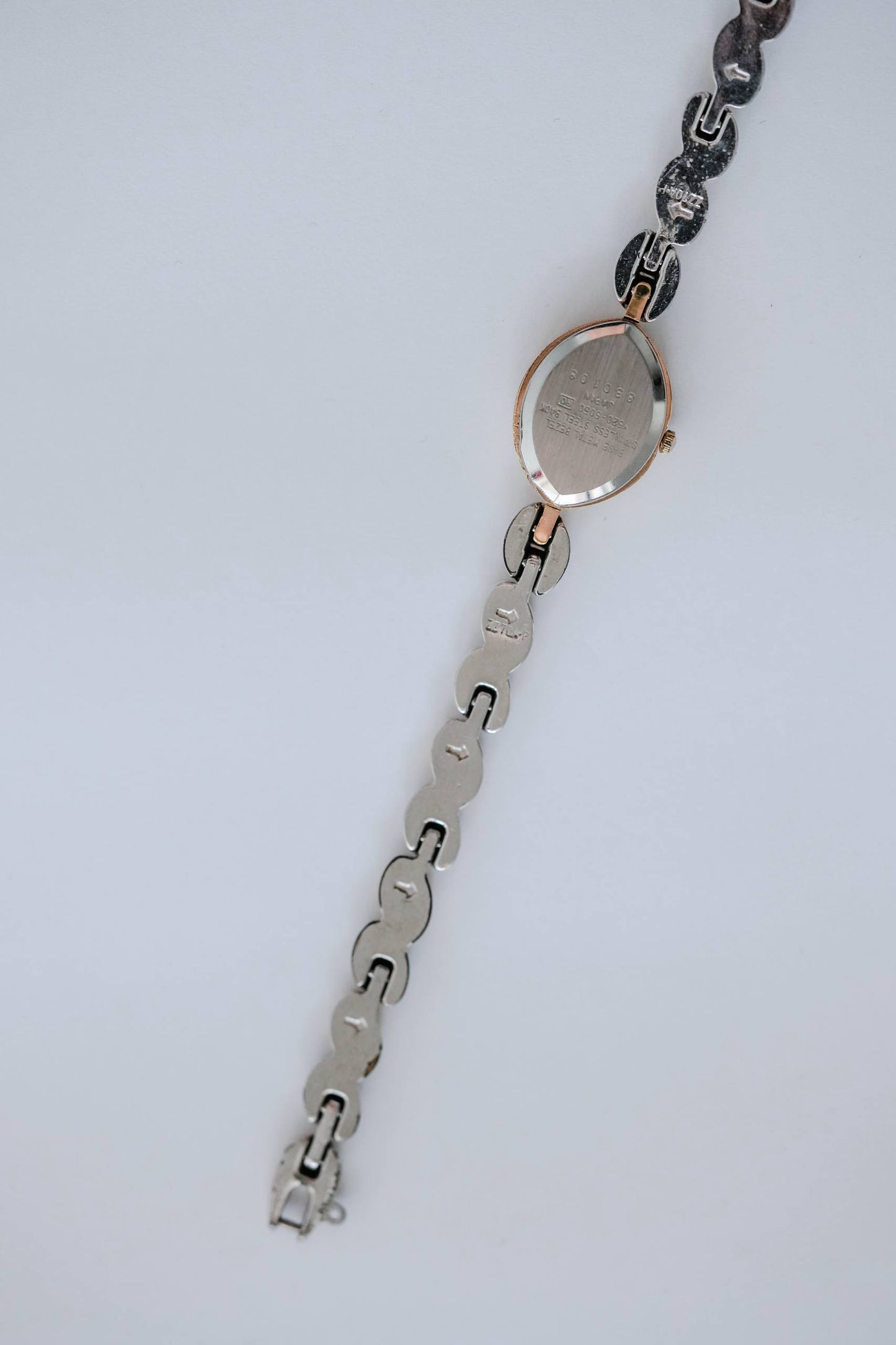 1980s Seiko Alba JDM ladies watch flat lay