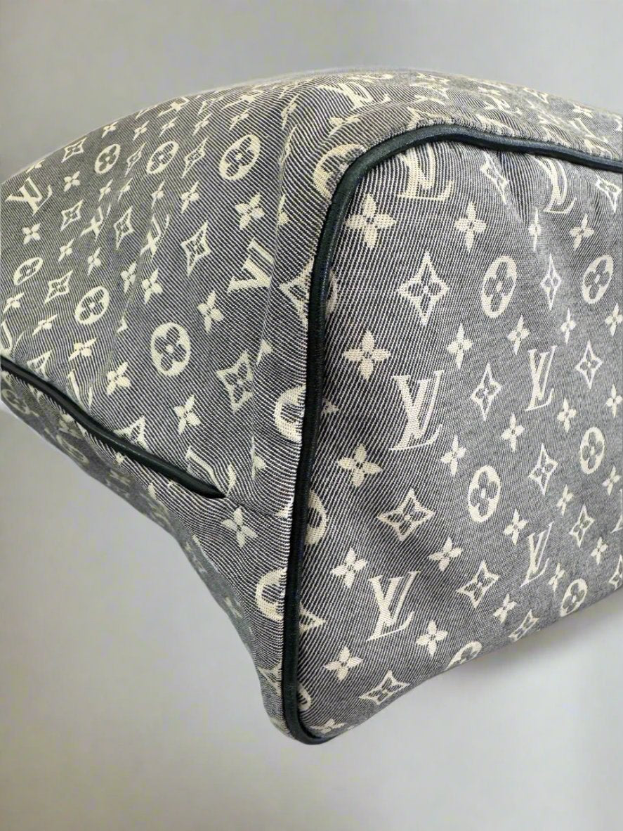 LOUIS VUITTON Monogram Idylle Neverfull MM - Encre