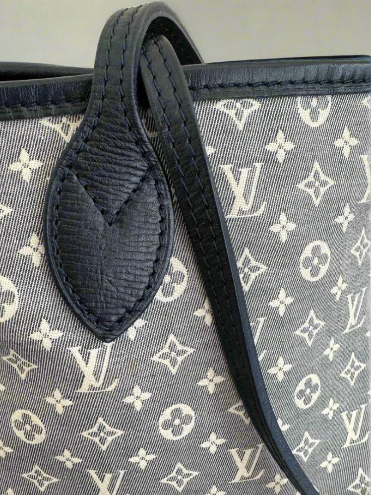 LOUIS VUITTON Monogram Idylle Neverfull MM - Encre