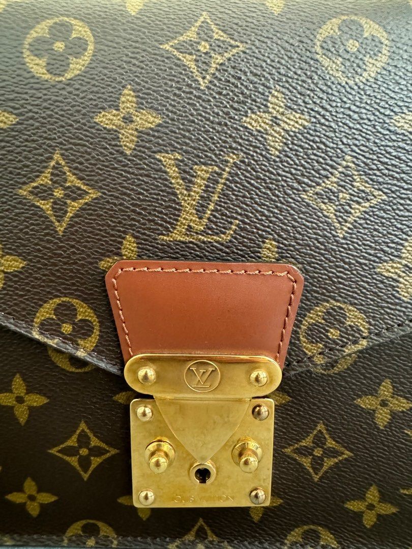 LOUIS VUITTON Vintage Concorde Monogram Top Handle Bag