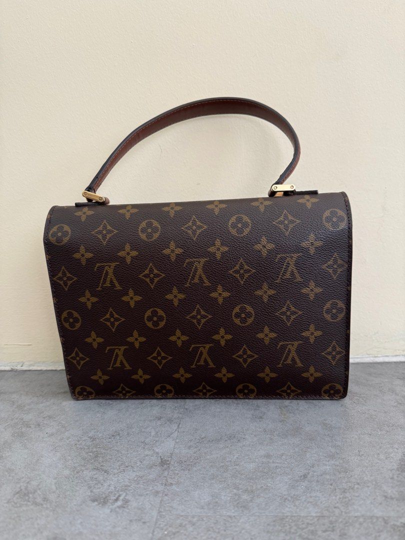 LOUIS VUITTON Vintage Concorde Monogram Top Handle Bag