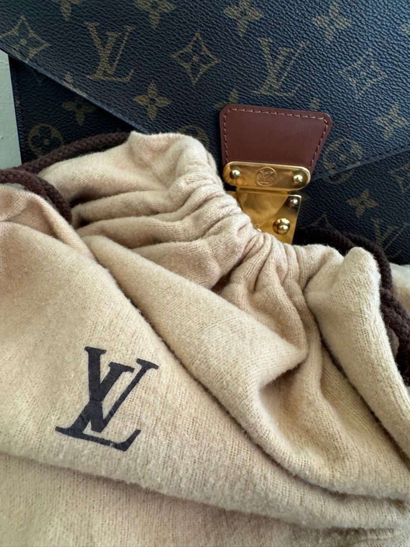 LOUIS VUITTON Vintage Concorde Monogram Top Handle Bag