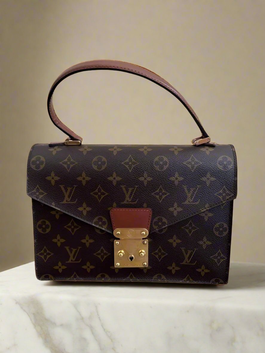 LOUIS VUITTON Vintage Concorde Monogram Top Handle Bag