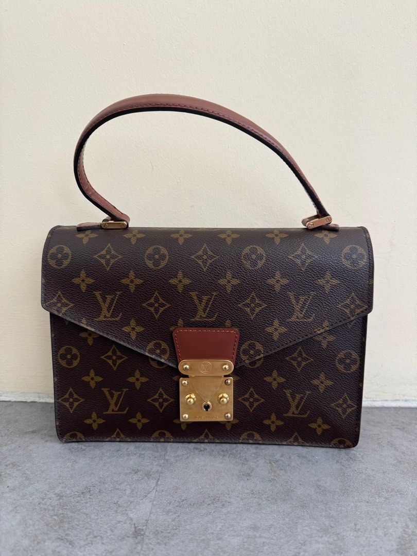 LOUIS VUITTON Vintage Concorde Monogram Top Handle Bag