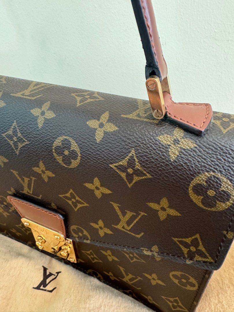 LOUIS VUITTON Vintage Concorde Monogram Top Handle Bag